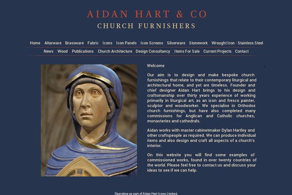 aidanhart.co site used Aidanharticons