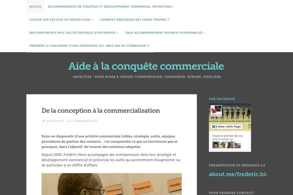 Visionary theme site design template sample