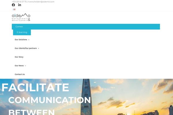 Site using Fusion-builder plugin