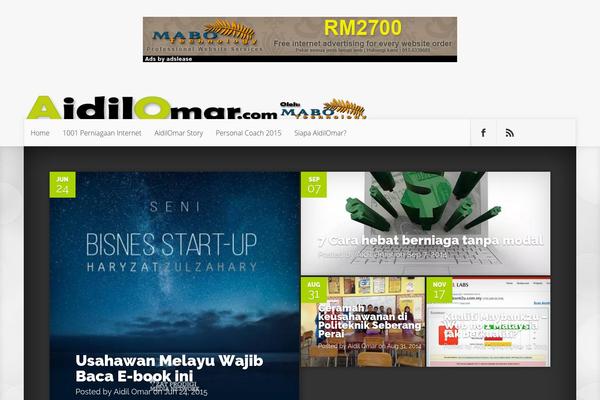 Nexus theme site design template sample