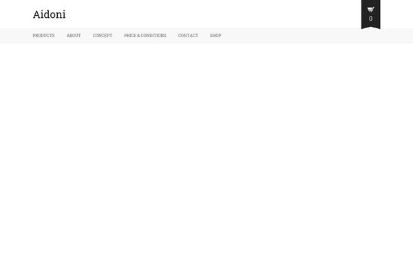 Oxygen Child theme site design template sample