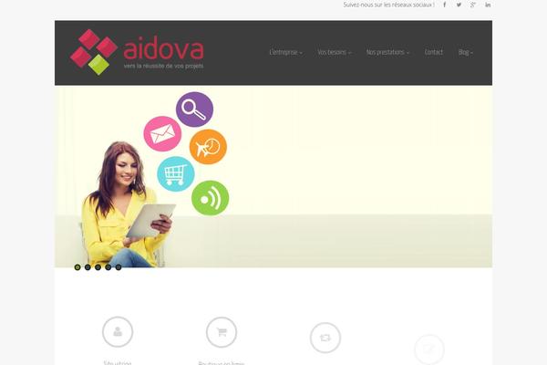 Divi Child theme site design template sample