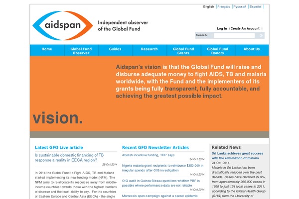 Site using Carousel Slider plugin