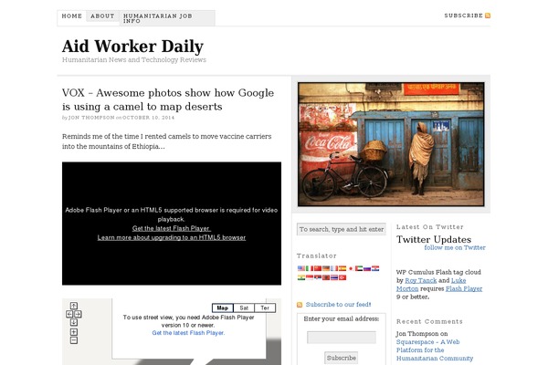 Thesis 1.5.1 theme site design template sample