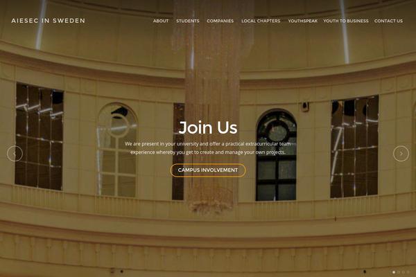 Purpose theme site design template sample