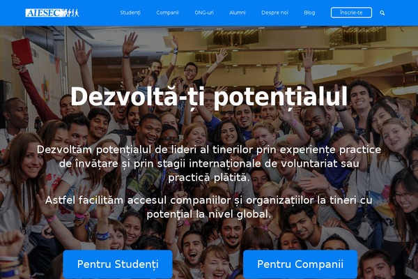 aiesecconstanta.ro site used Aiesec