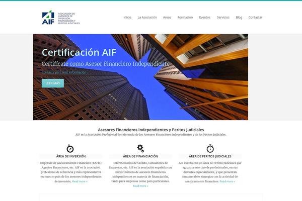 Extensio theme site design template sample