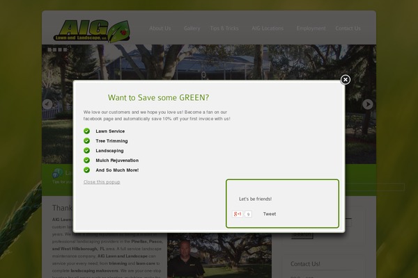 Site using Chopslider plugin