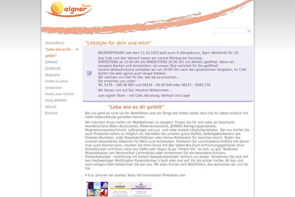 Site using cformsII - contact form plugin