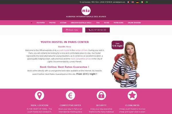 U Design Child theme site design template sample