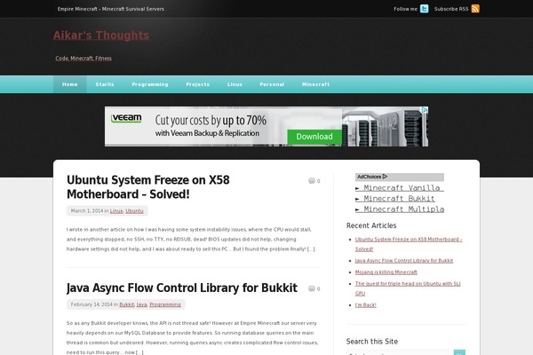 aikar.co site used deStyle