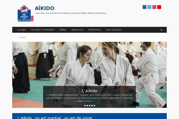 Graphene theme site design template sample