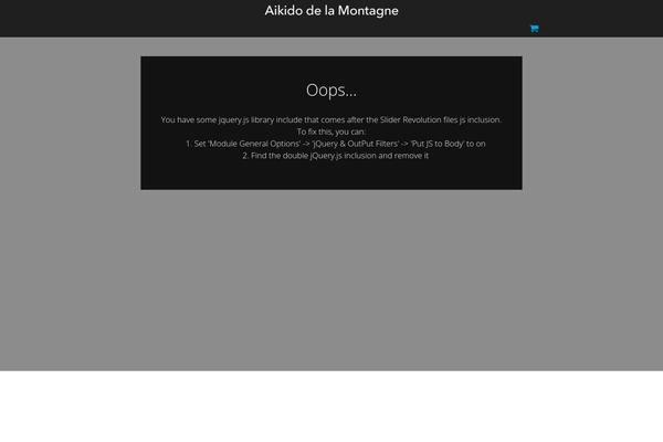 aikidodelamontagne.ca site used Creativo