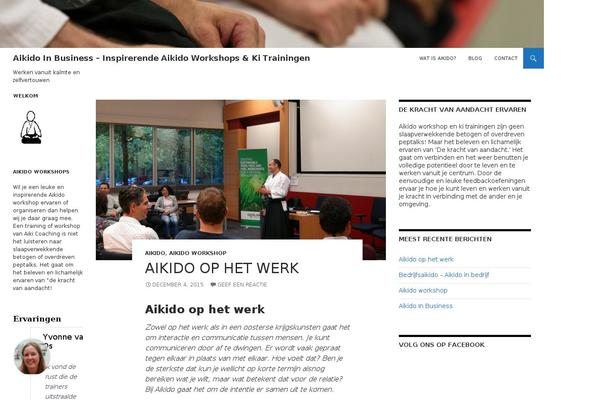 Twenty Fourteen theme site design template sample