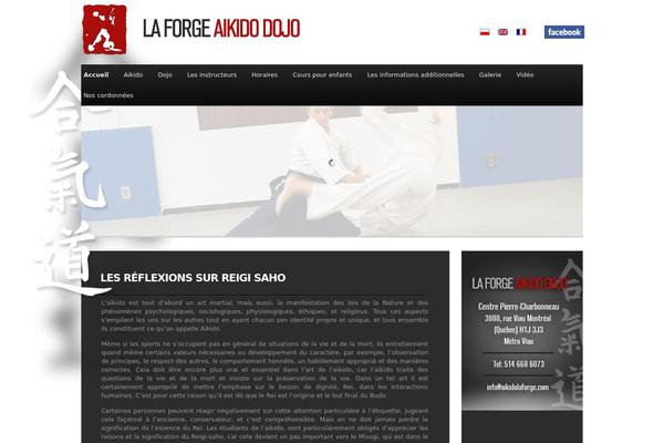 aikidolaforge.com site used Aikido