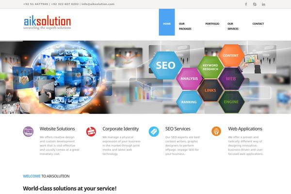 Nuzi theme site design template sample