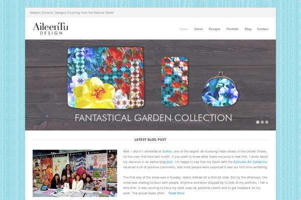 Gather theme site design template sample