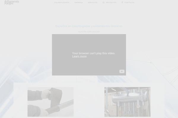 Ronneby theme site design template sample