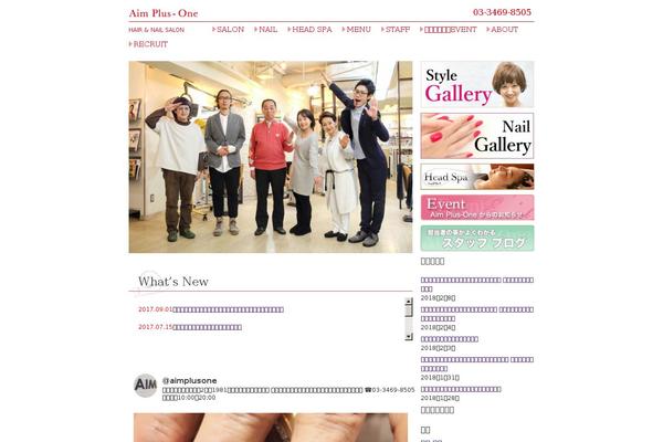 aim-plusone.com site used Themename