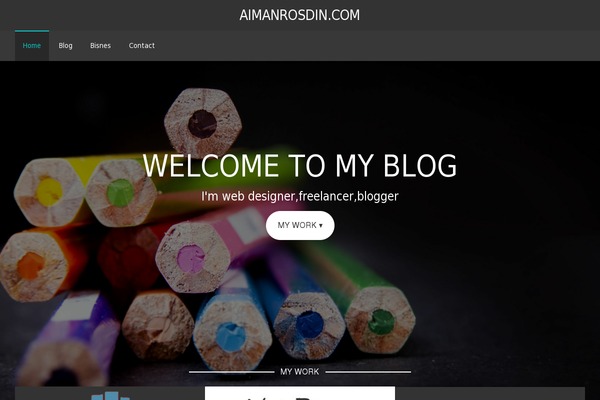 aimanrosdin.com site used Centric Pro
