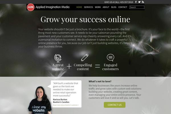 Themeblocks theme site design template sample