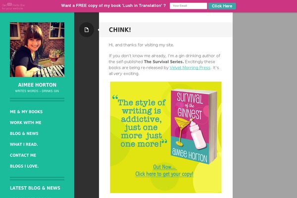 aimee-horton.co.uk site used Niche-blog