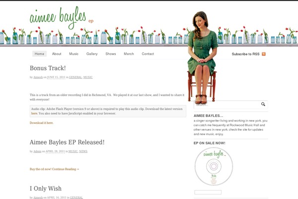 Site using Audio-player-oogiechetos plugin