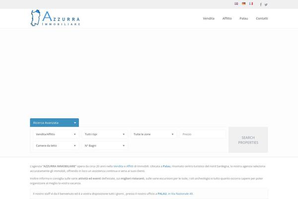WP Residence theme site design template sample