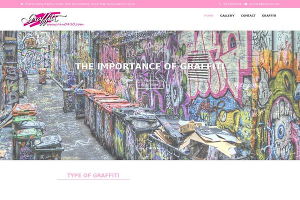 volta theme site design template sample
