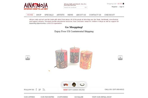Blanco theme site design template sample