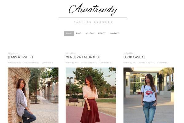 Arcadia theme site design template sample
