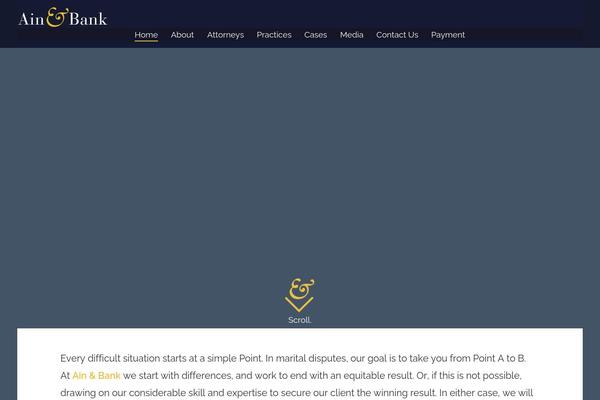 Site using Lawfirm plugin