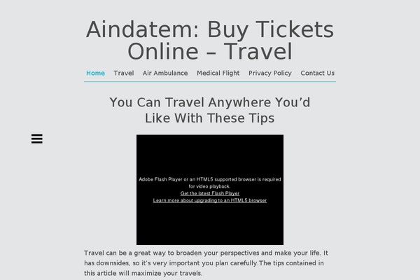 Decode theme site design template sample