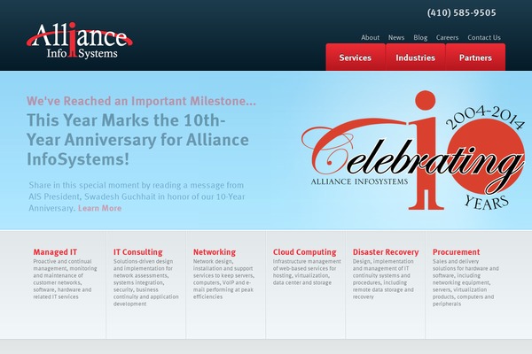 ainfosys.com site used Ais
