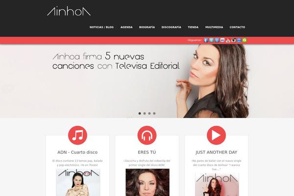 Engrave (Lite) theme site design template sample