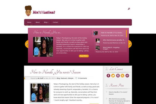 Polished theme site design template sample