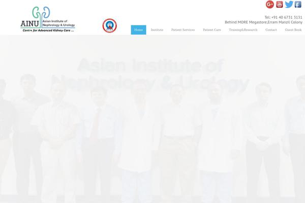 MediCenter theme site design template sample