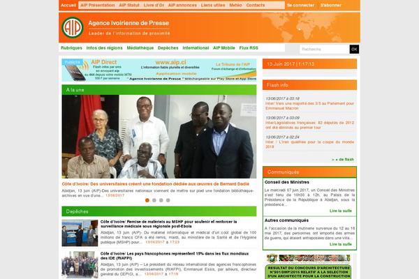 aip theme websites examples