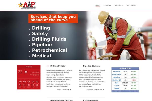 Site using Awesome-weather-pro plugin