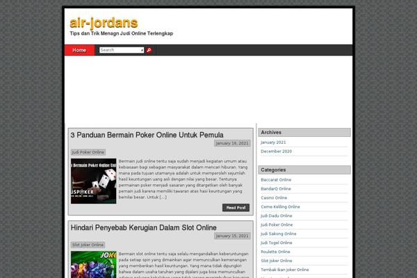 Asteroid theme site design template sample