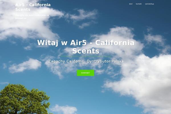 Sydney theme site design template sample