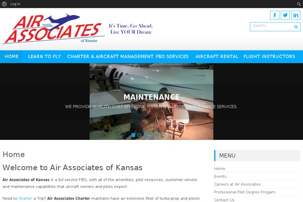 River theme site design template sample