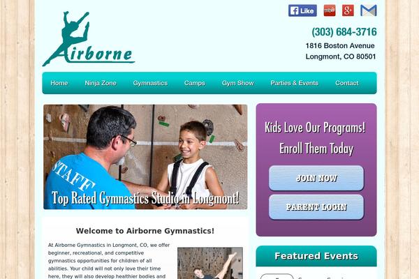 airbornegym.com site used Airborne