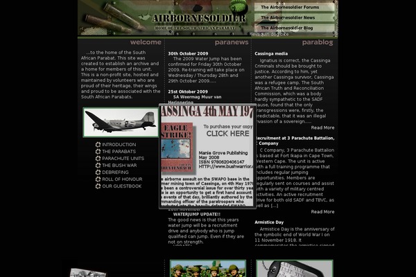 airbornesoldier.com site used Airbornesoldier