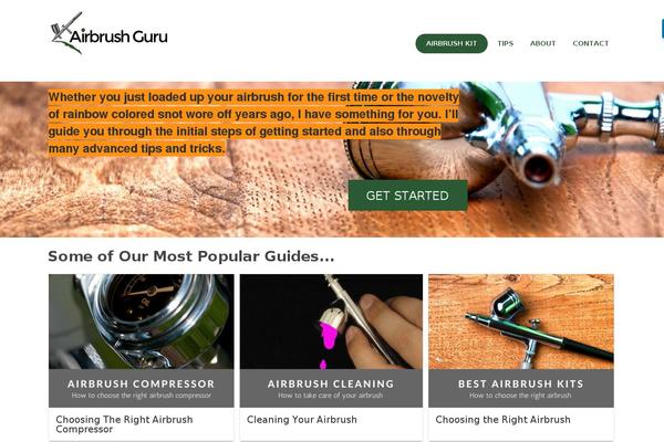 Rise theme site design template sample