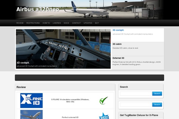 Kronos theme site design template sample