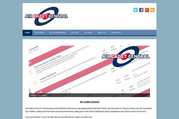 aircadetcentral.net site used Acctheme