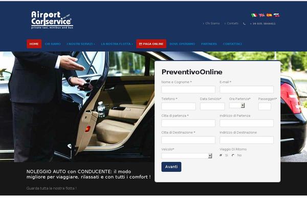Porto Child theme site design template sample