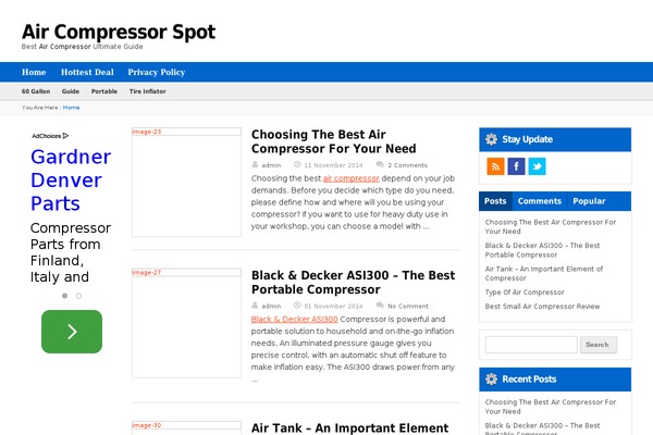 Weretech theme site design template sample