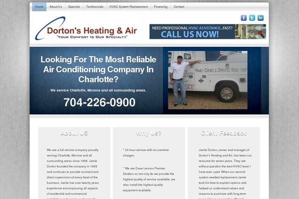airconditioningcharlotte.org site used Hvac1